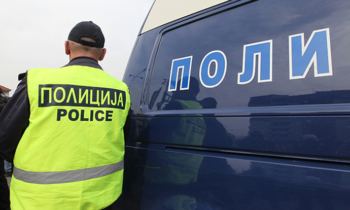 Сообраќајка во Ѓорче, повредени полицајци
