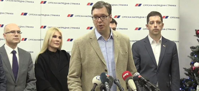 Вучиќ: Нема предвремни парламентарни избори во Србија
