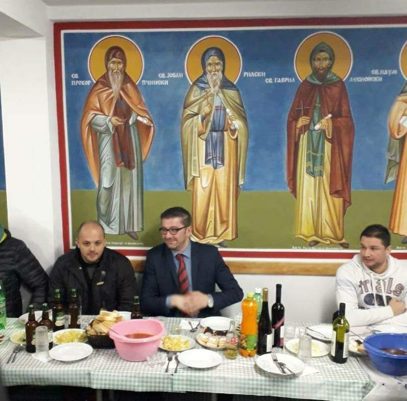 ФОТО: Мицкоски на прослава на Св.Атанасиј во Љубанци