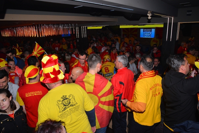 ВИДЕО: Македонците еуфорично слават во Загреб
