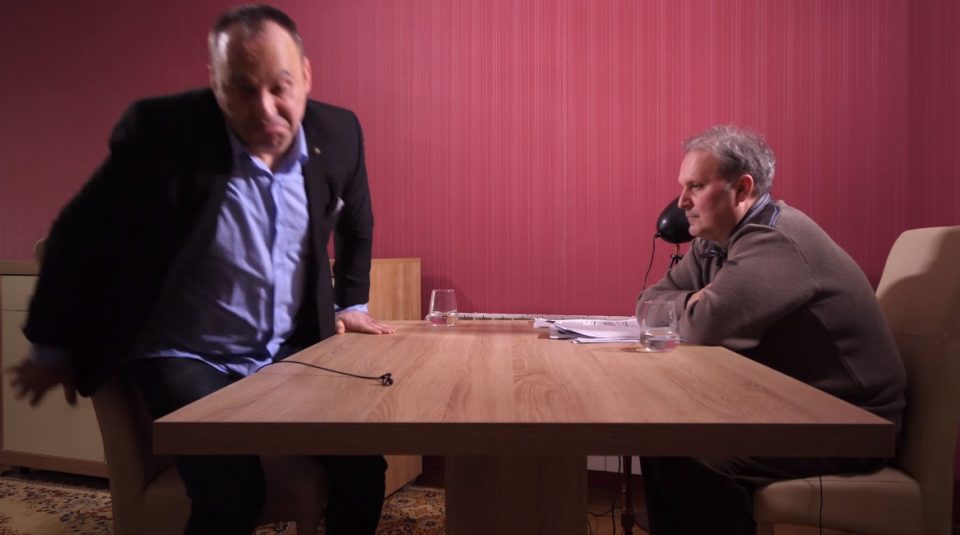 ВИДЕО: Васко Ефтов го избриша подот со Сашо Тасевски, па овој посрамен избега од интервјуто!