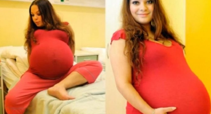 ФОТО: Оваа жена роди 5 деца, нејзината бременост е чудо кое ги шокираше докторите