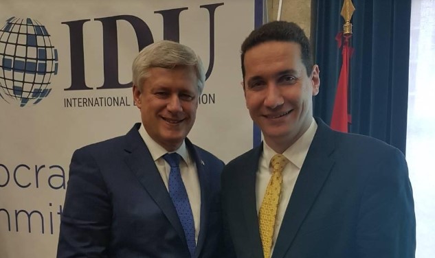 Ѓорчев до Харпер: Честитки за изборот за претседател на ИДУ, благодарност што како премиер на Канада ја признавте Република Македонија под уставното име