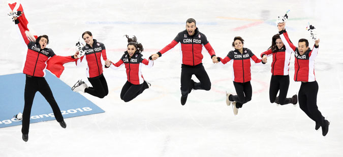 Канадскиот тим најдобар во уметничко лизгање