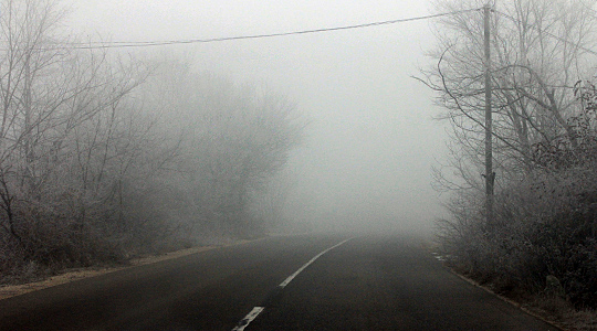 Магла во Крушево, видливост до 100 метри