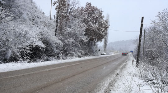 Снегот ја спречи наставата во кривопаланечките села Нерав и Огут