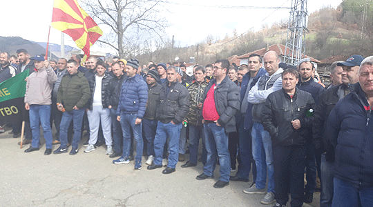 Јованов: Протестот на рударите од „Саса“ не е прекинат