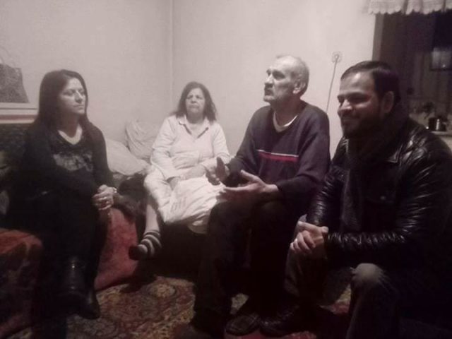 По социјалната сторија за семејството Селмановски, Унијата на жени на ОК ВМРО-ДПМНЕ во посета на нивниот дом