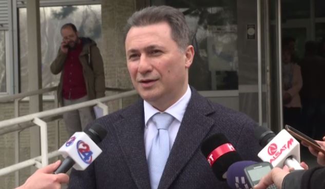 Груевски: Не можев да останам рамнодушен и да не направам обид да укажам на незаконскиот и дрзок начин на донесувањето на Законот