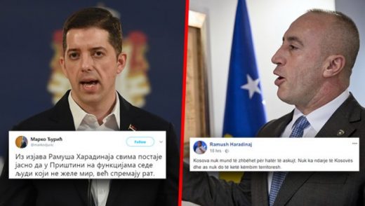 Војна: Ѓуриќ и Харадинај ги вкрстија копјата на Фејсбук и Твитер (ФОТО)