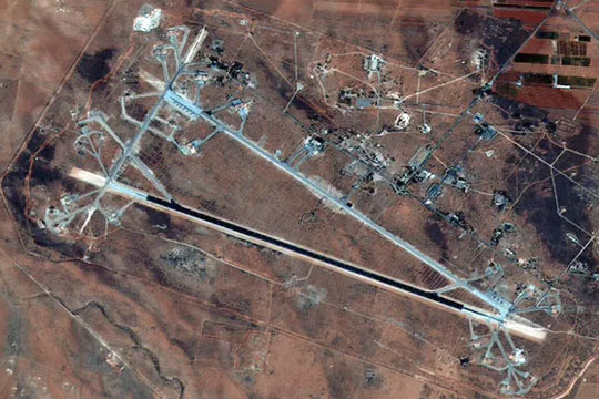 Сириските воени извори демантираат дека е извршен ракетен напад врз базата „Шајрат“