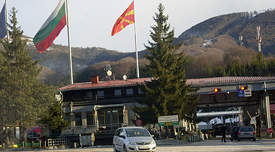 Турчин приведен на влез во Македонија