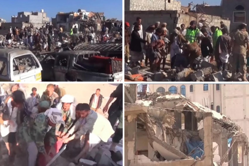 Направија масакр на свадба во Јемен: 20 сватови загинале, 46 ранети во воздушни напади (ВИДЕО)