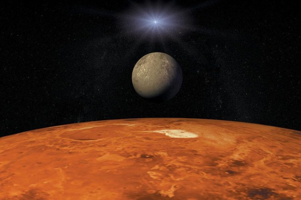 ДОСЕГА НЕВИДЕНО: Марс окован во мраз- ова е прва фотографија од заледената Црвена планета (ФОТО)