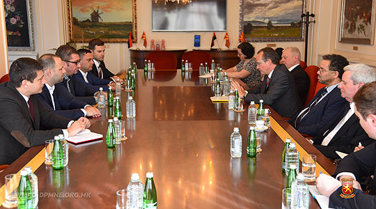 Лидерот на ВМРО-ДПМНЕ Мицкоски се сретна со Делегација од Бундестагот