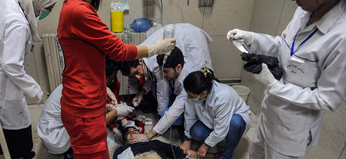 Десетици луѓе загинаа во наводeн хемиски напад во Сирија