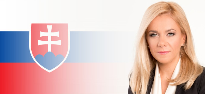 Именувана нова министерка за внатрешни работи на Словачка
