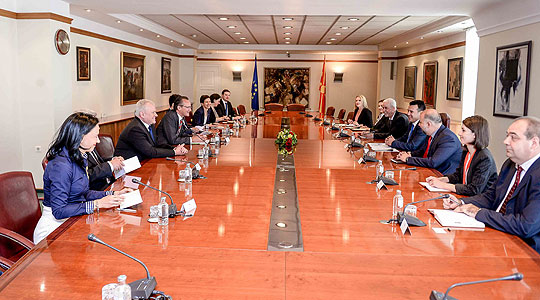 Средба на Заев со делегација од германскиот Бундестаг