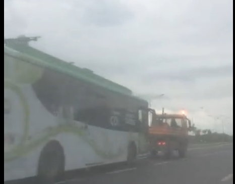 ВИДЕО: Се расипа електричниот автобус на Шилегов
