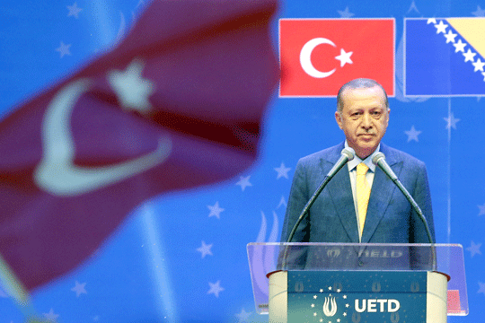 Ердоган од Сараево побара поддршка од дијаспората за негов реизбор