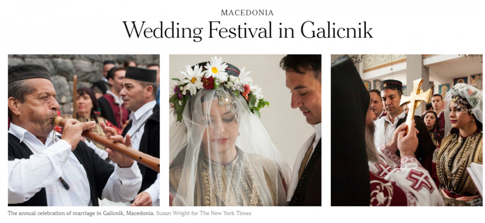 „Њујорк тајмс“ ја смести Галичка свадба меѓу 9 најдобри фестивали во Европа