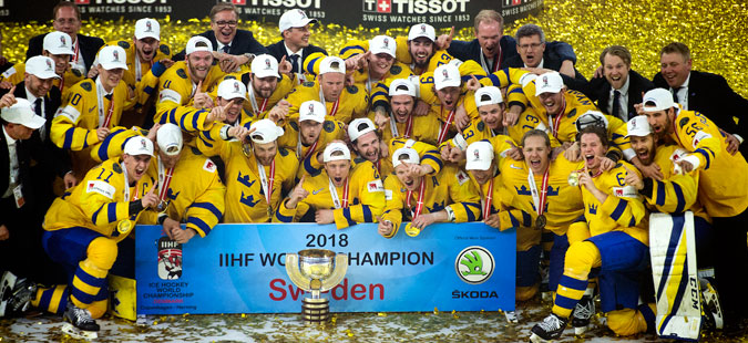 Хокеарите на Шведска ја одбранија титулата светски првак