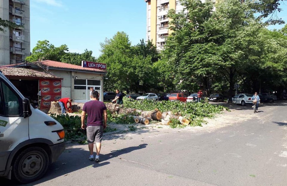 ФОТО ГАЛЕРИЈА: Паркобрани од Карпош обединете се, отиде животот