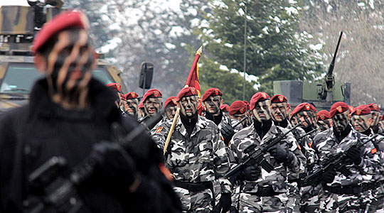 Заедничка вежба на специјалните сили на армиите на Македонија и на Бугарија