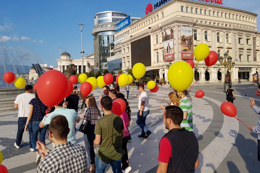 УМС на ВМРО-ДПМНЕ го одбележа Денот на победата над фашизмот и Денот на Европа