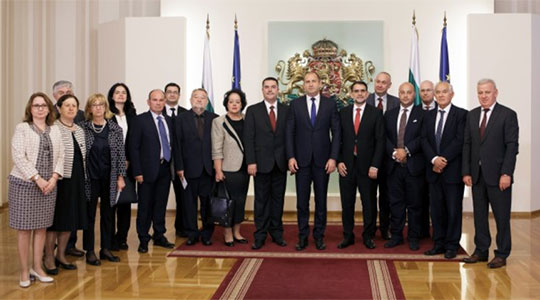Бугарскиот претседател прими делегација на Уставниот суд на Македонија