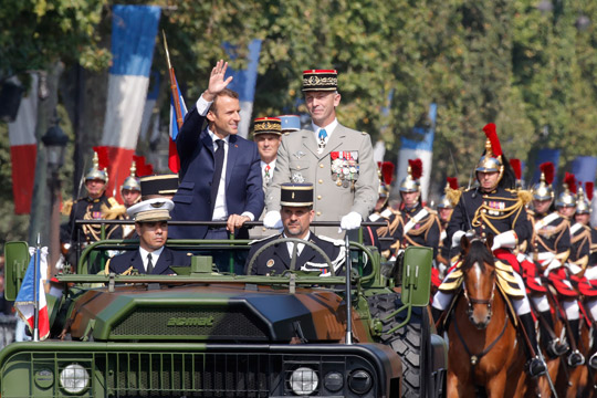 Франција го одбележува Денот на падот на Бастилја со зголемен воен буџет
