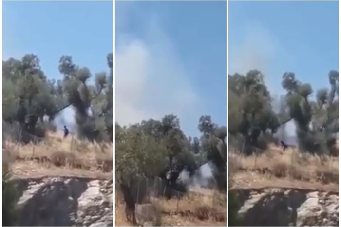 Ова е доказ дека ужасните пожари во Грција се подметнати: Се појави снимка од човек кој пали дрва
