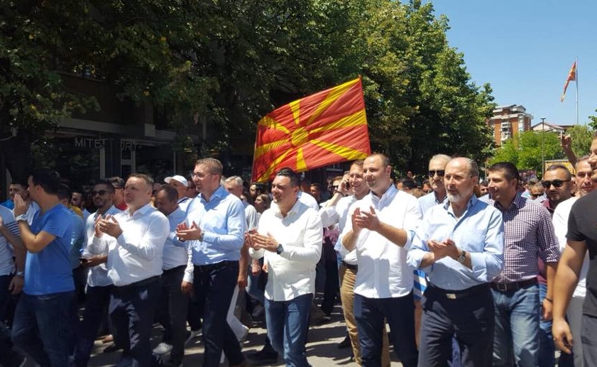 „Народот кажа НЕ на капитулацијата на Македонија, НЕ на продажбата на името, идентитетот јазикот и нацијата- Заев и СДСМ доживеаја тотално фијаско“
