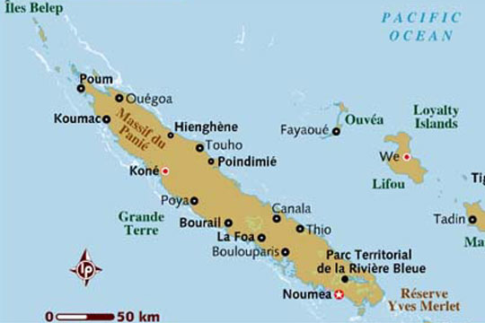 Издадено предупредување за појава на цунами на Нова Каледонија