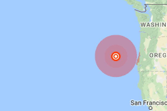 Силен земјотрес го потресе Орегон
