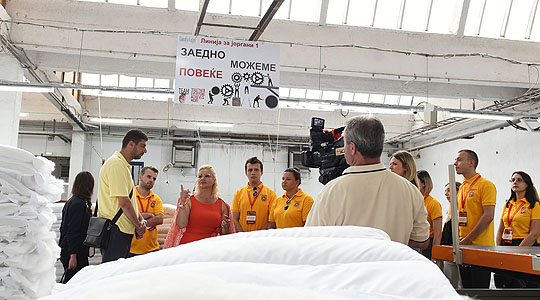 Учесниците на Школата за млади лидери посетија три компании во Прилеп