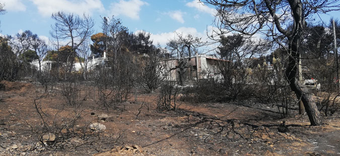 Се зголеми бројот на жртвите од пожарите во областа Атика