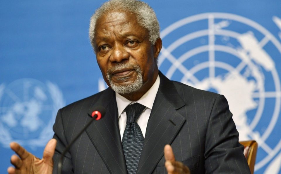 ЖАЛНА ВЕСТ: Почина поранешниот генерален секретар на Обединетите нации Кофи Анан