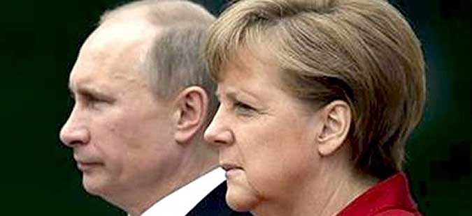 Меркел на средба со Путин в сабота близу Берлин