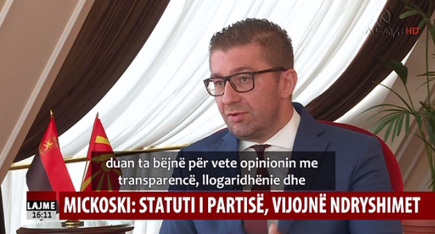 Мицкоски: Има само назадување и афери секој ден, оваа Влада мора да замине