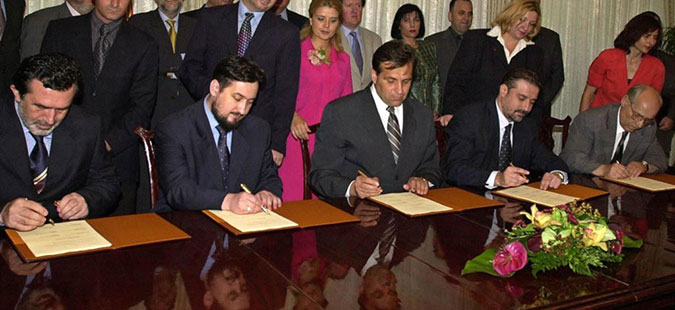 Дваесет години Охридски рамковен договор