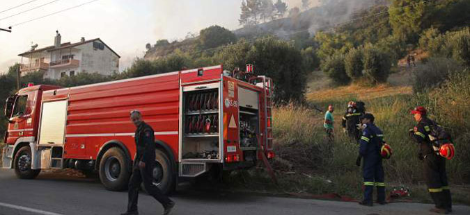 Нов пожар во источниот дел на областа Атика