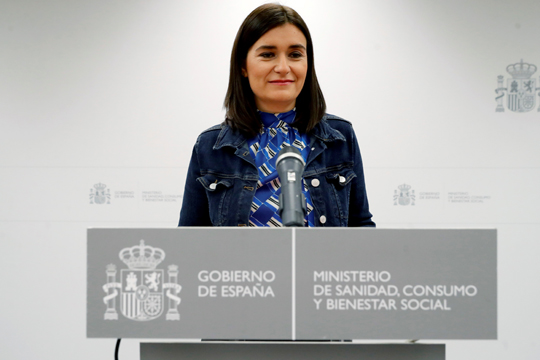 Шпанската министерка за здравство поднесе оставка поради сомнежи за нејзината магистратура