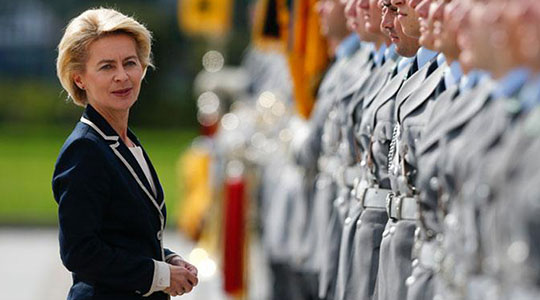 Германската министерка за одбрана Урсула фон дер Лаин во Македонија