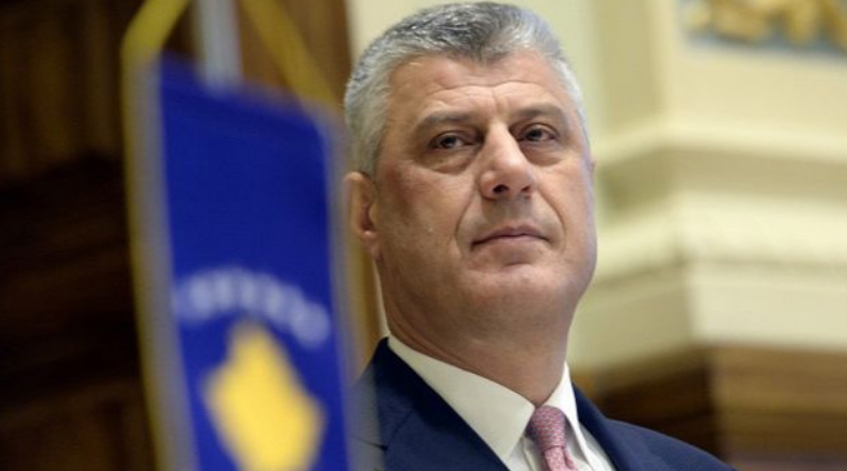 Претседателот на Косово Тачи поднесе оставка
