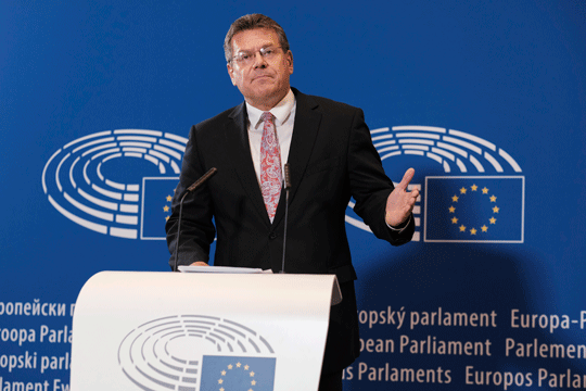 Марош Шефчович се кандидира за претседател на Еврокомисијата