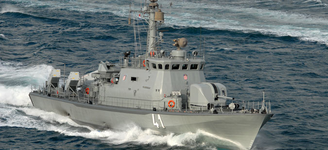 Хрватска испраќа воен брод во водите на Медитеранот
