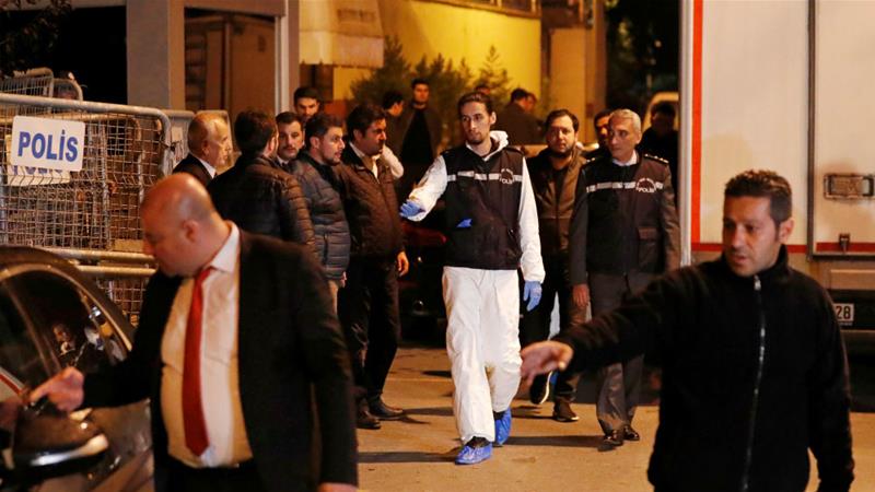 Истражители го завршија претресот на резиденцијата на саудискиот конзул во Истанбул
