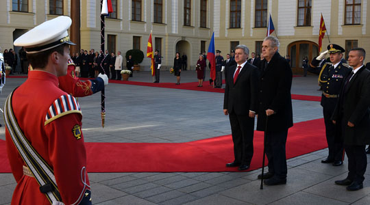 Иванов: Чешка е вистински пријател на Република Македонија