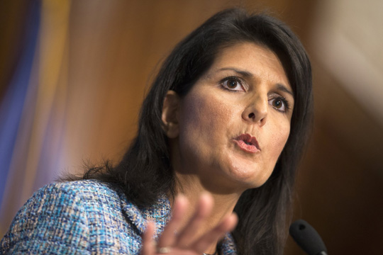 Американската амбасадорка во ОН поднесе оставка